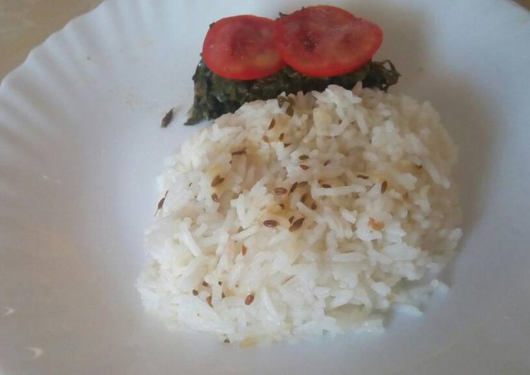 Simple Way to Make Favorite Cumin Rice # Author Marathon#