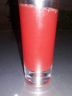 A picture of Water melon juice.