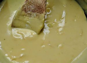 Una foto de SALSA Bechamel al Curry para Croque Monsieur...!😋