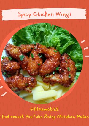 Foto resep 37. Spicy Chicken Wings