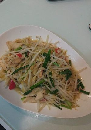 รูปของ ผัดถั่วงอก อกไก่ (คลีน)