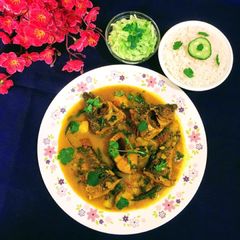 A picture of Fish Curry.