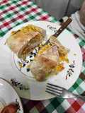 Arrollados de pollo