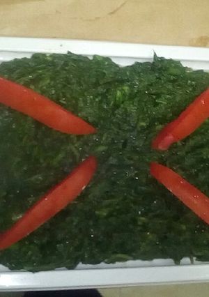 A picture of Creamed managu.
