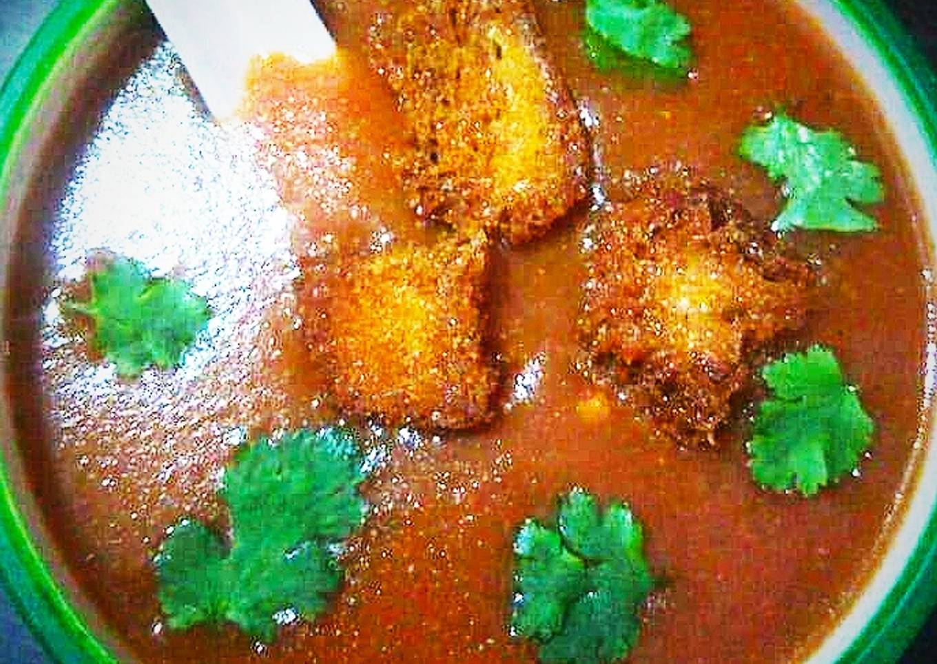 Carrot tomato soup