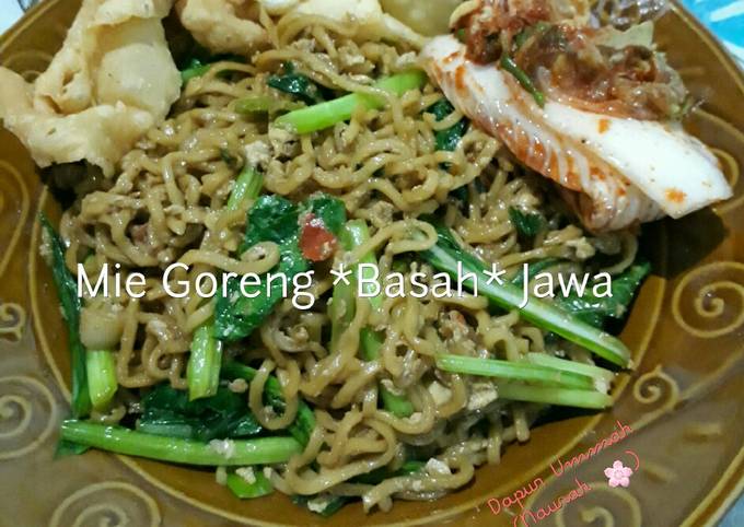 Resep #Mie #Goreng Basah #Jawa yang Lezat Sekali