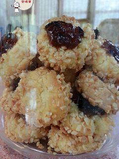 果醬杏仁奶酥曲奇餅~ 的食譜成品照片