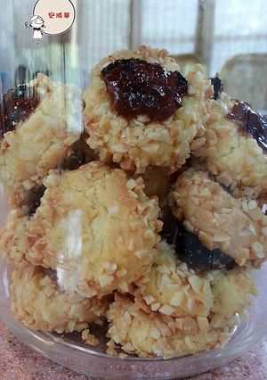 果醬杏仁奶酥曲奇餅~ 的食譜成品照片