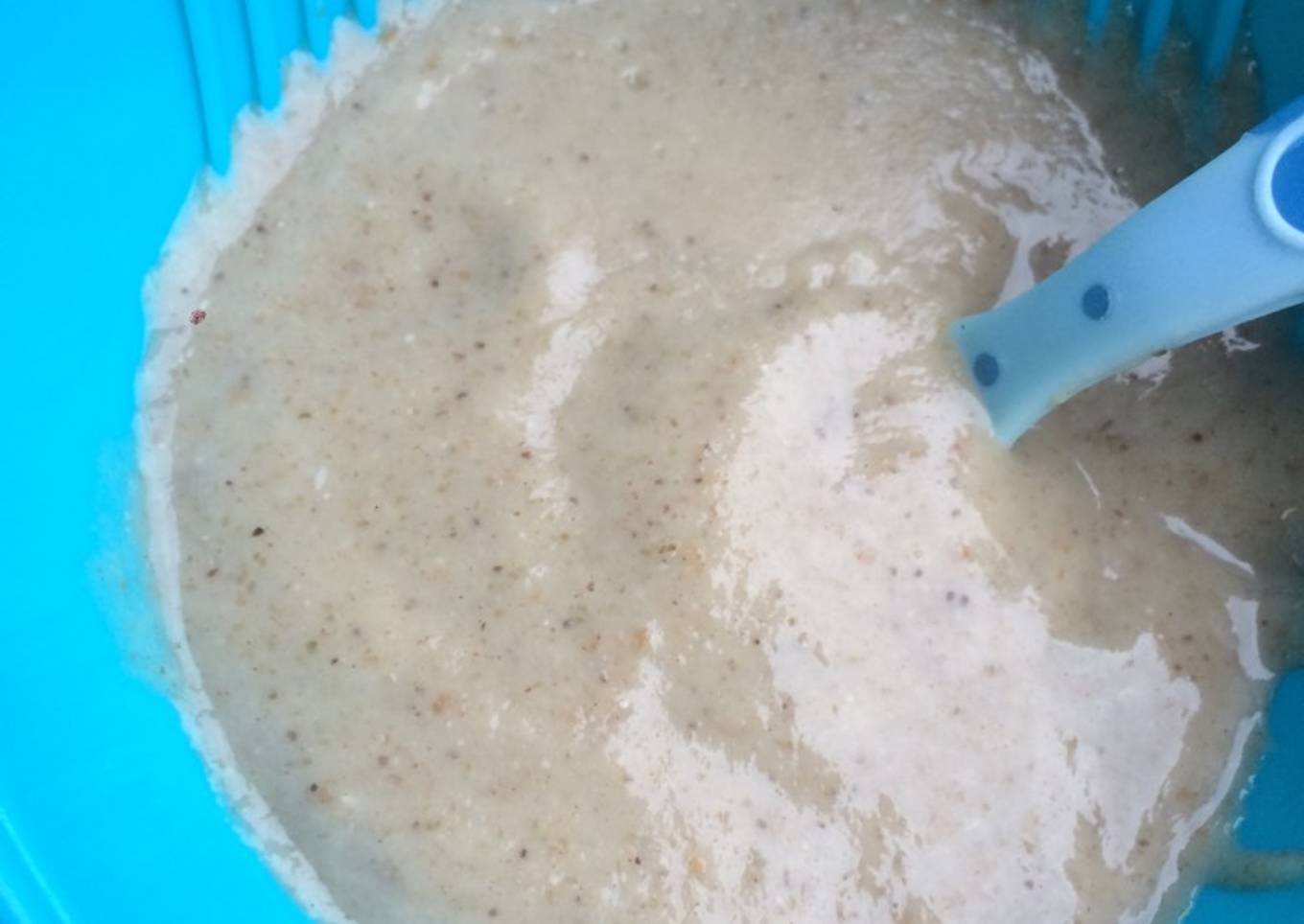 Mpasi Kacang Hijau Roti Plum Kurma 7 bulan +