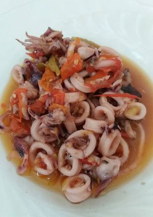 Foto resep Oseng Cumi Mercon