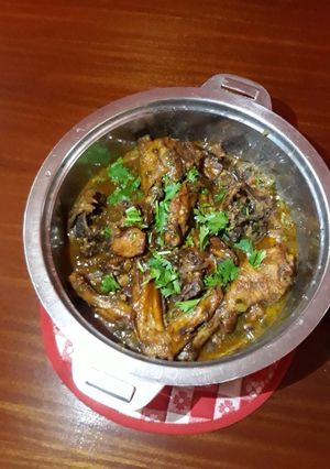 A picture of Chicken stew.