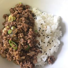 Mince Teriyaki A picture of Mince Teriyaki.