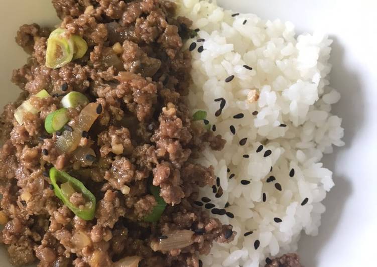 Recipe of Perfect Mince Teriyaki