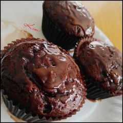 A picture of Eggless Brownie Cups.