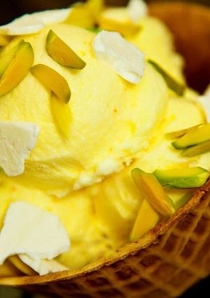 عکسی از دستور بستنی سنتی خانگی