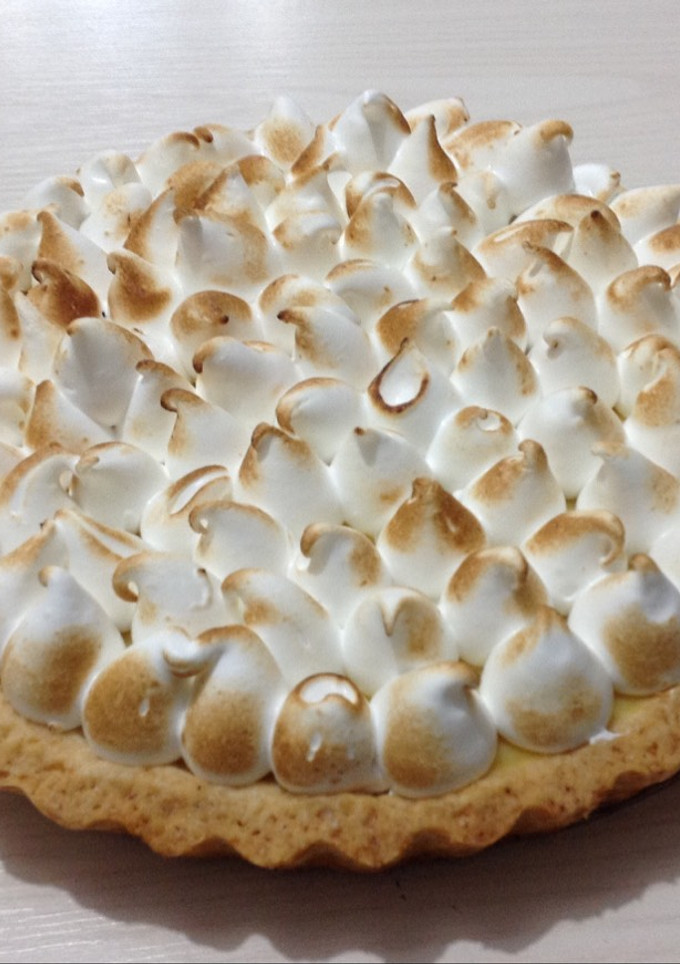 Una foto de Lemon Pie tradicional