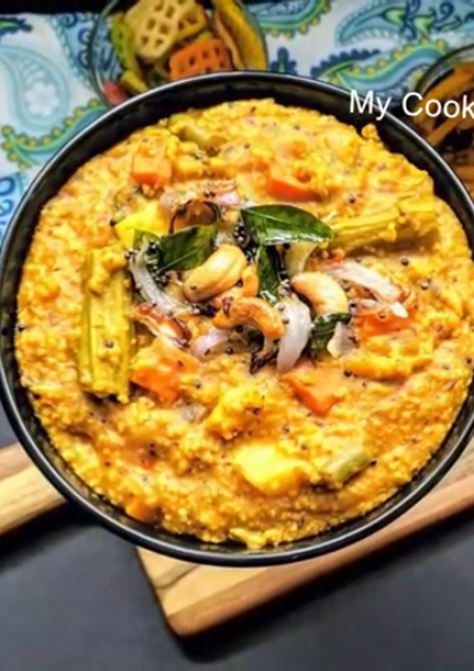 குதிரை வாலி சாம்பார் சாதம்(kuthiraivali sambar sadam recipe in tamil) செய்முறை முக்கிய புகைப்படம்