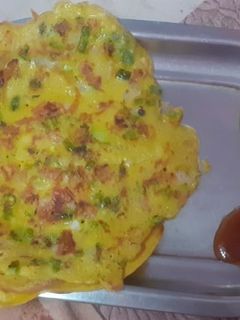 बिना अंडे का आमलेट (Bina ande ka Omelette recipe in Hindi) रेसिपी मुख्य फोटो