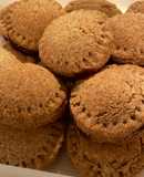 Galletas integrales rellenas de Nutella