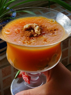 عکسی از دستور دسر کدو حلوایی 😋🎃🍹