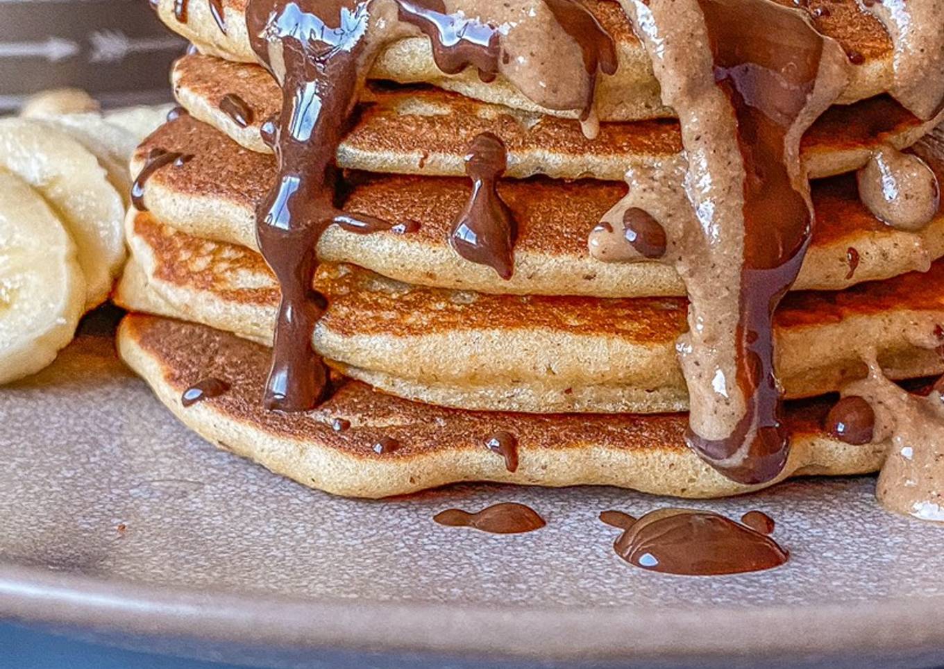 Tortitas de avellana y kéfir sin gluten
