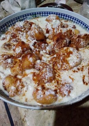 A picture of Dahi phulki #cookpadramdan.