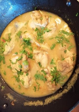 Una foto de Pollo en salsa de cítricos