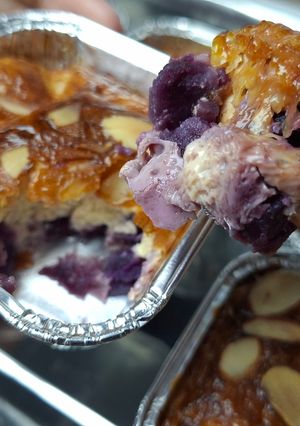 Foto resep Custard Panggang Ubi Ungu