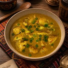 Bhutanese Chicken Ema Datshi A picture of Bhutanese Chicken Ema Datshi.