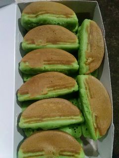 Foto resep Pukis pandan