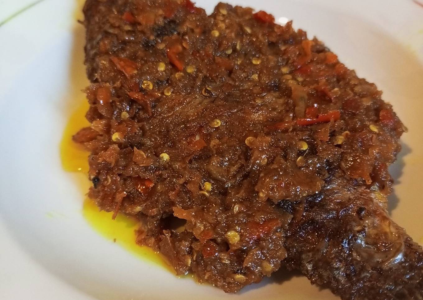 Ikan sambal pedas