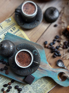 عکسی از دستور قهوه رباط ترک
