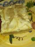 Lemon cheesecake swirl blondies