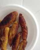 Tequeños de plátano maduro