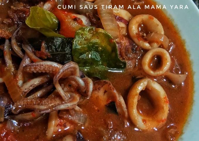 Cumi Cumi Saus Tiram