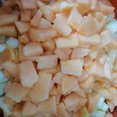 A picture of Kharbooza or garma chaat.