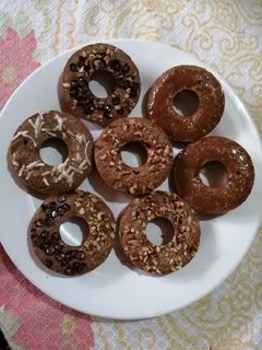 Una foto de Donas caseras horneadas