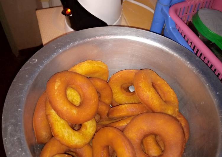Recipe of Homemade Doughnuts