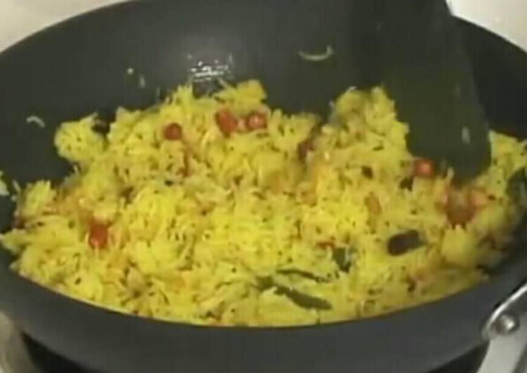 رز بالليمون.... من المطبخ الهندي منطقه كيرلا