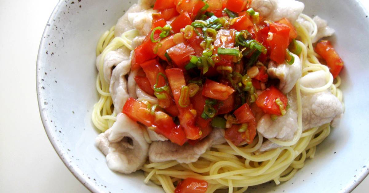 Capellini & Pork With Spicy Tomato Sauce Recipe by Hiroko Liston Cookpad