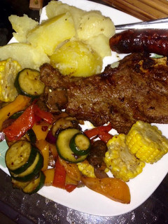 Una foto de Parrillada y Vegetales asados
