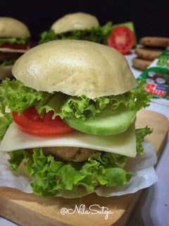Foto resep Burger Bakpao Tempe