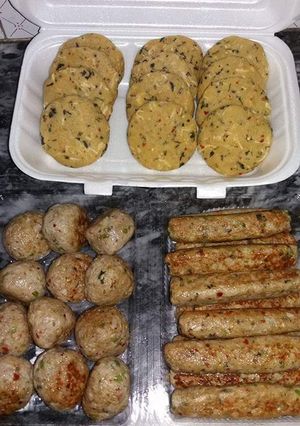 A picture of Chicken kabab.