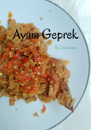 Foto resep Ayam Geprek