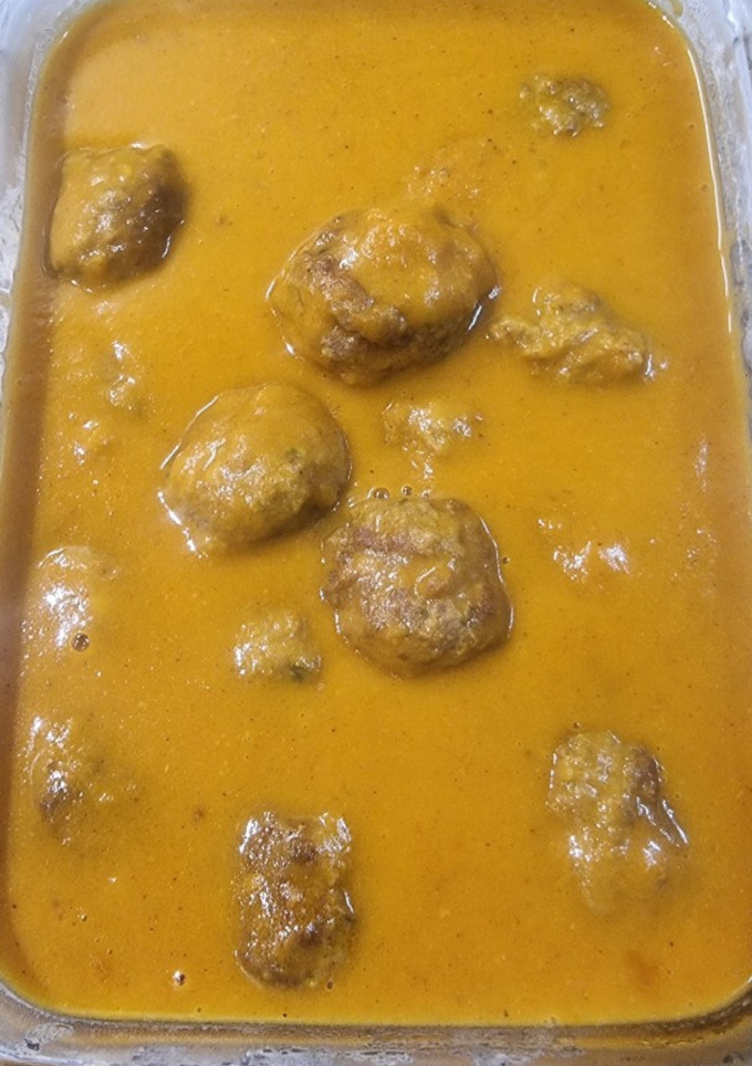 Una foto de Albóndigas al curry Fit