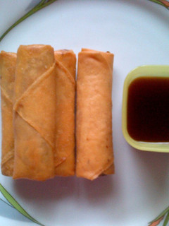 Foto resep lumpia isi rebung