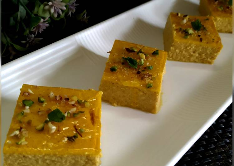 Step-by-Step Guide to Make Award-winning &#34;Pineapple cake Sandesh&#34;