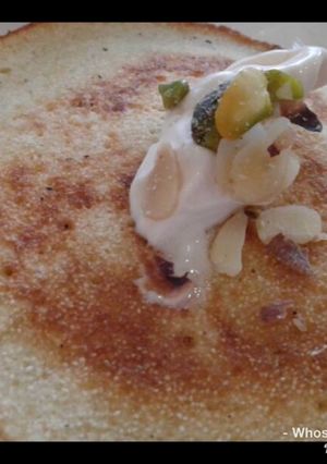 A picture of Whosayna’s Sooji Pancake.