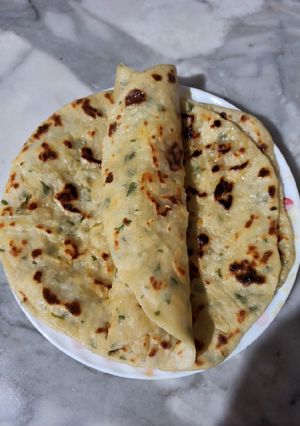 Une photo de Pain Pita au fromage 🫓