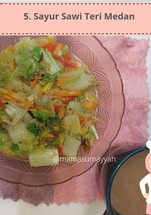 Foto resep 5. Sayur Sawi Teri Medan